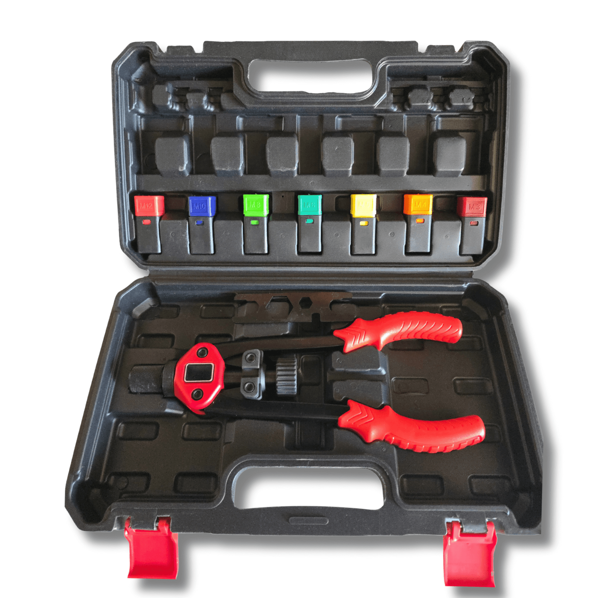 Remachadora de tuercas pro medidas M3-M12 - 1