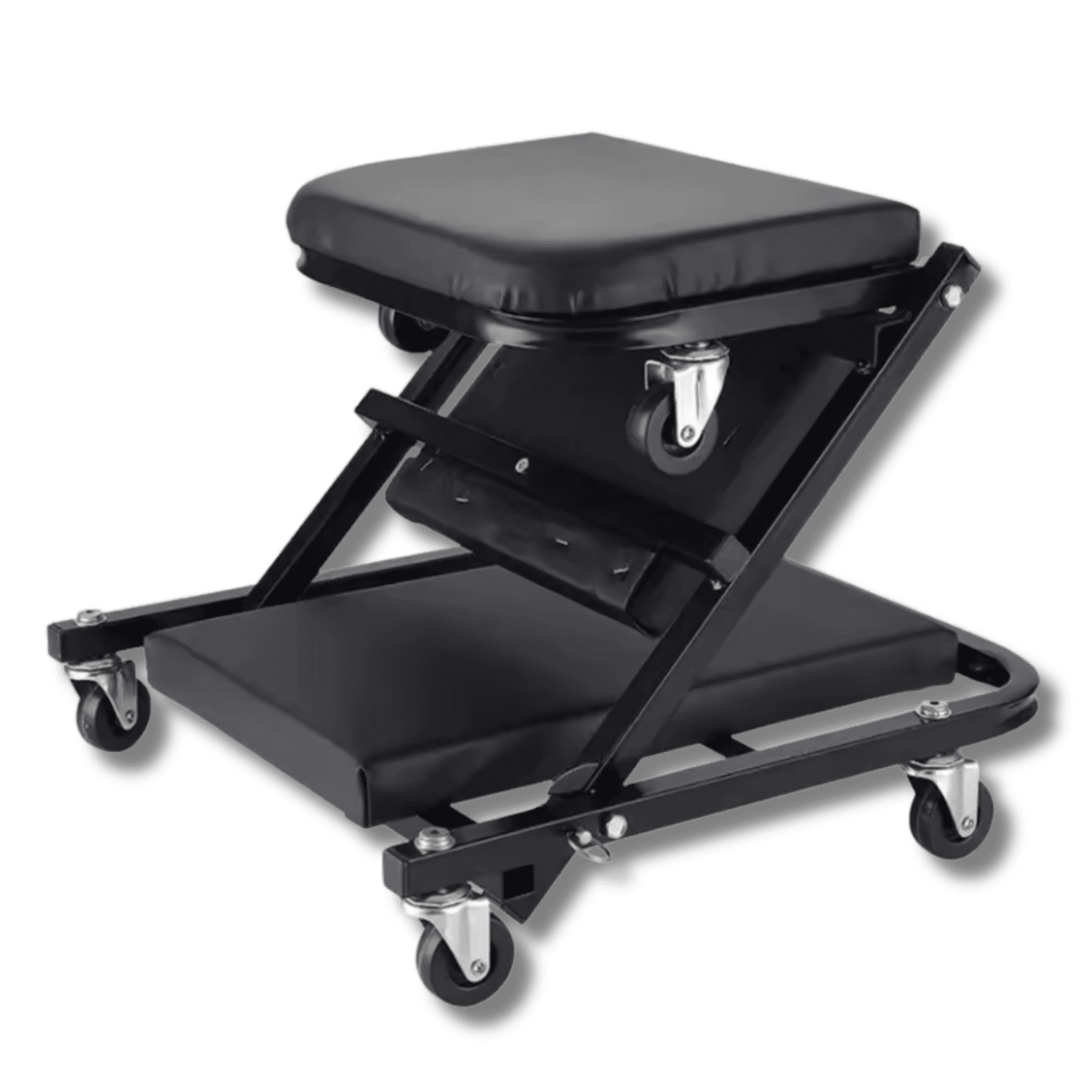 Camilla Convertible en Silla para Mecánico con 6 ruedas 360º - 3
