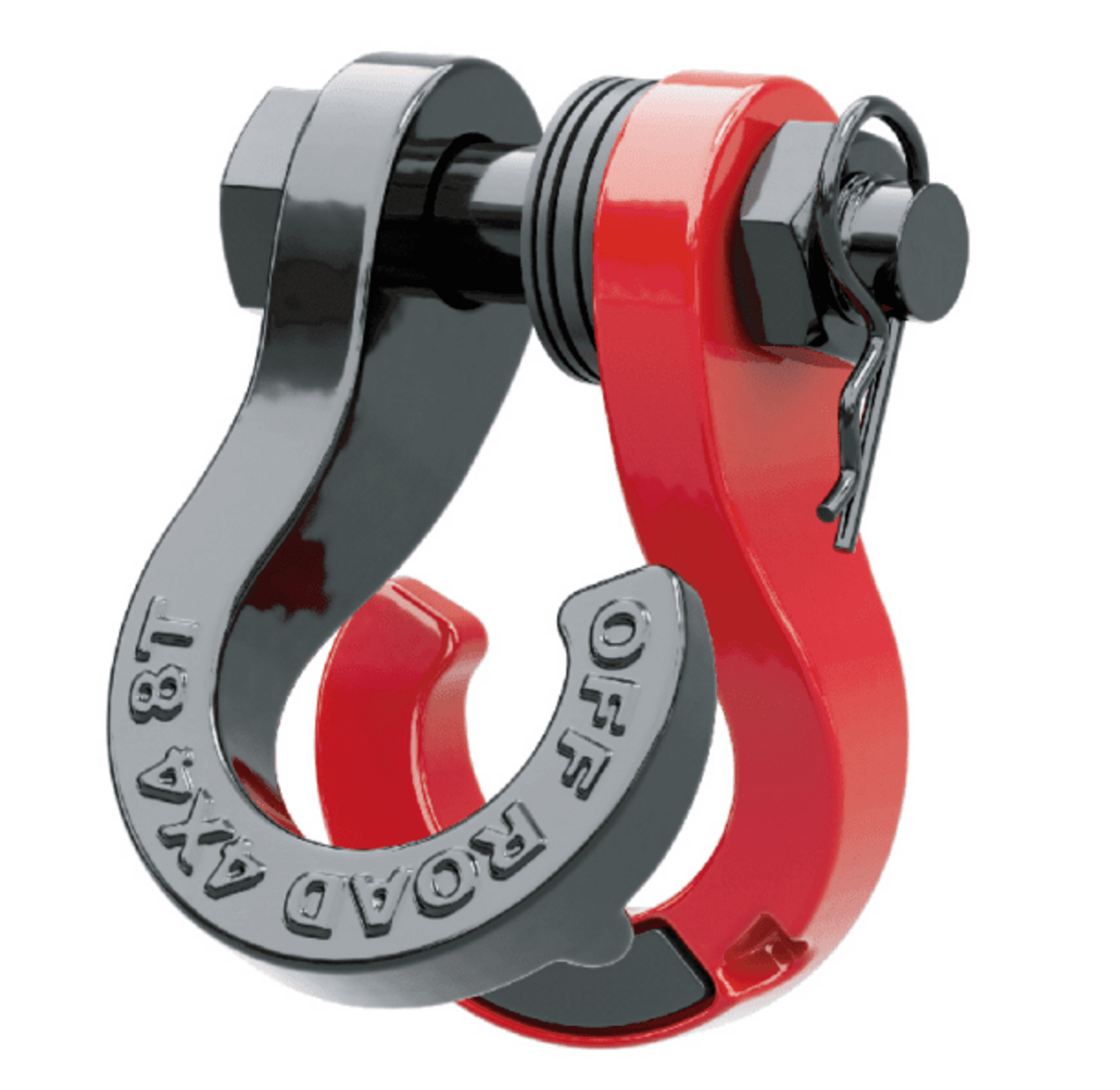 Pareja de Grilletes 4x4 Desmontables Magnéticos 8T Reforzados Offroad - 5