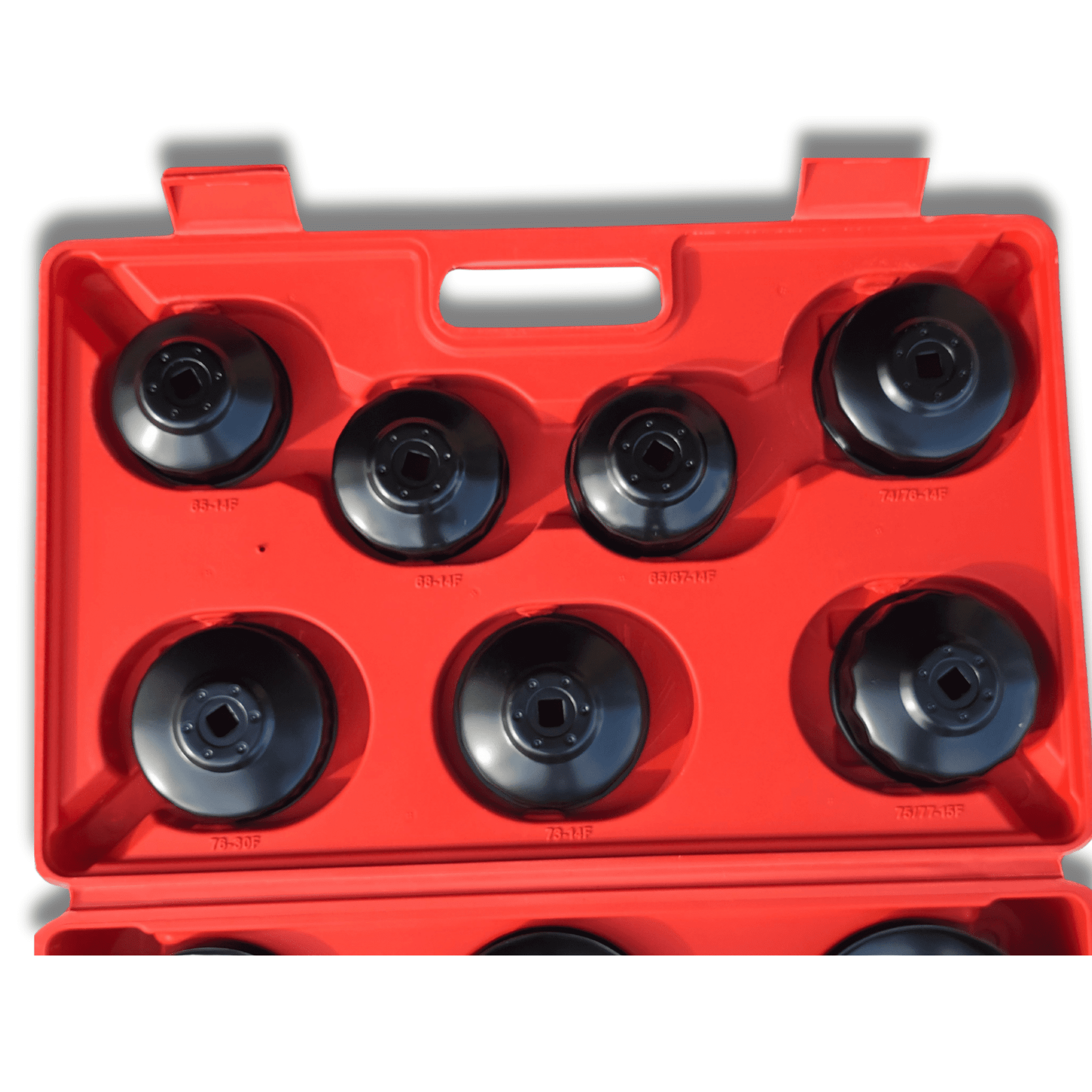 Set de Llaves y Cazoletas para Extraer Filtros de Aceite – 16 Piezas - 2
