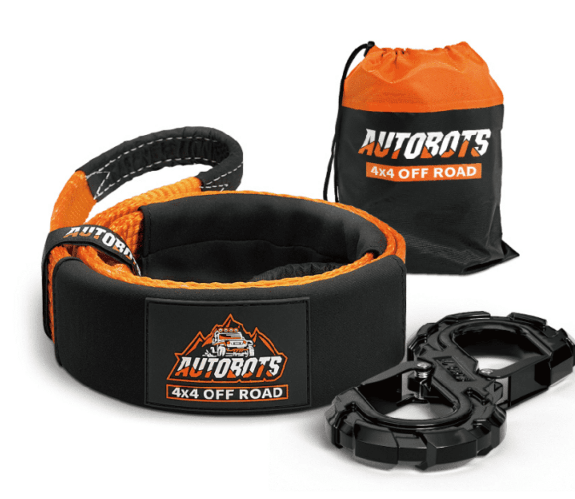 Kit eslinga + grillete en S + bolsa, 12000Lb 2.5 metros x 3" - 1