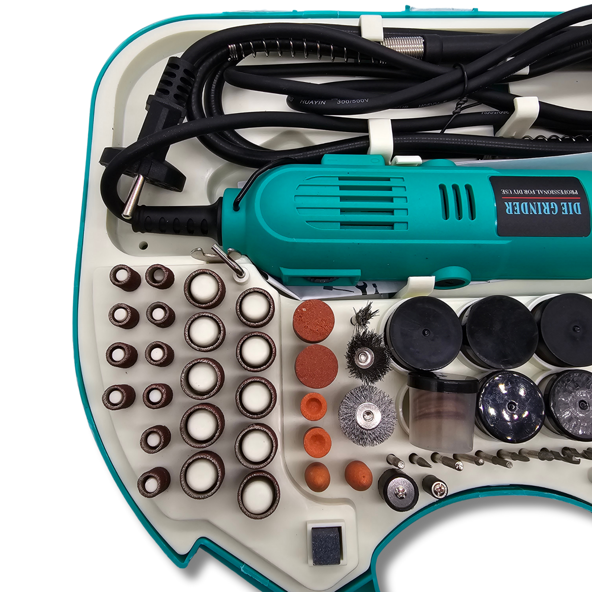 Multiherramienta Tipo Dremel + 210 Accesorios 220V - 2