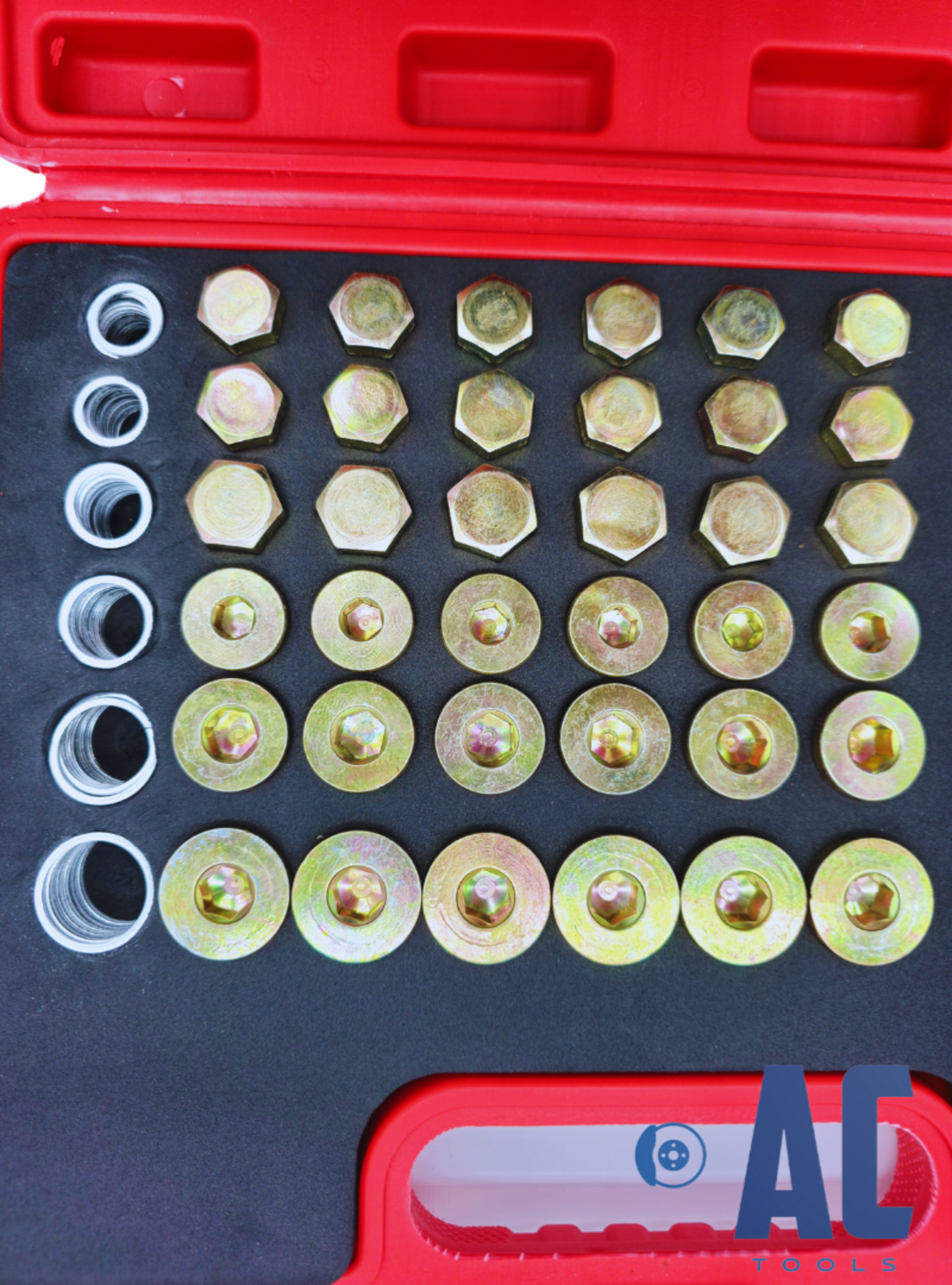 Juego profesional 114 piezas para reparar roscas dañadas de cárter + tapones. - 3