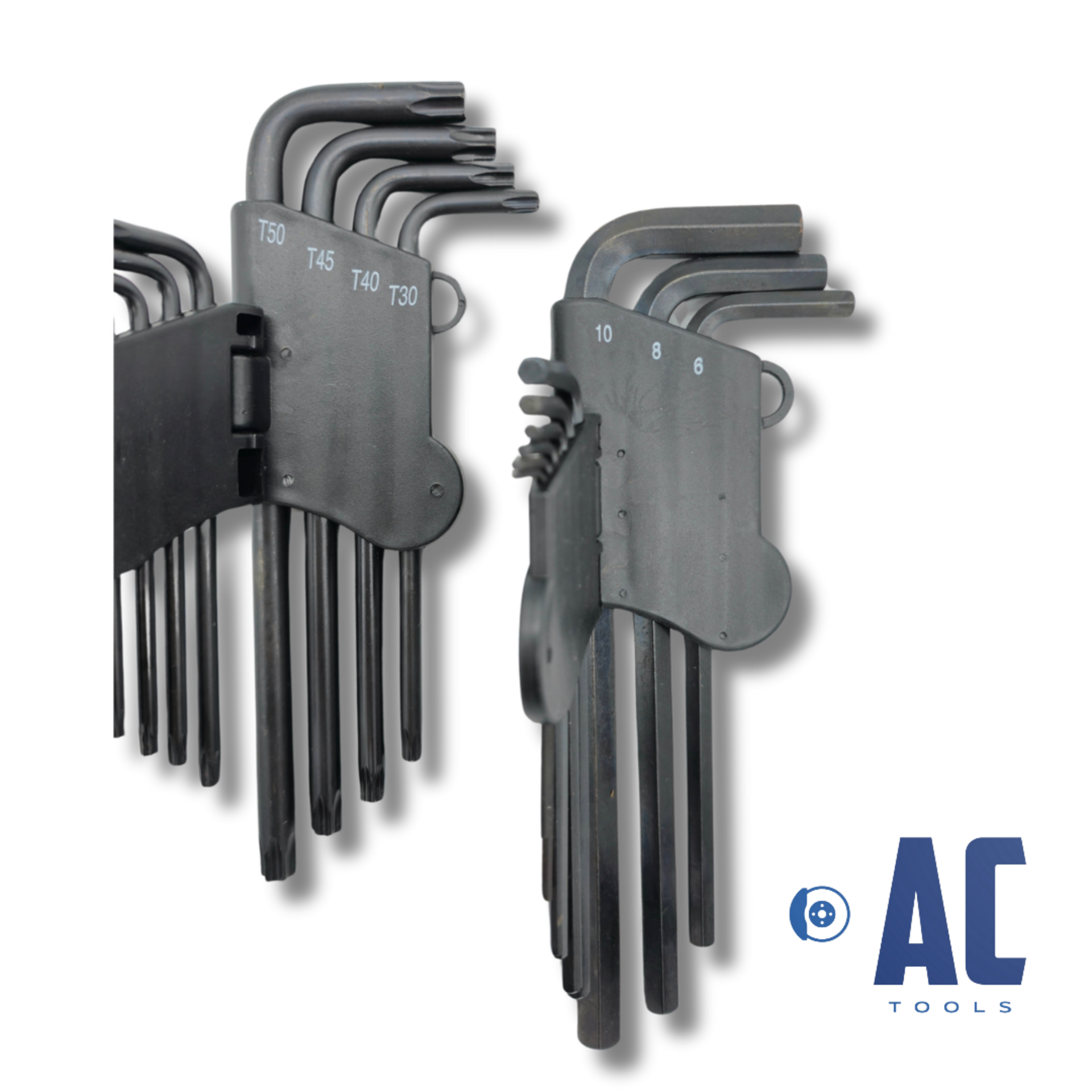 Llaves Allen 1.5 2 2.5 3 4 5 6 8 10 + Torx: T10 T15 T20 T25 T27 T30 T40 T45 T50 - 2