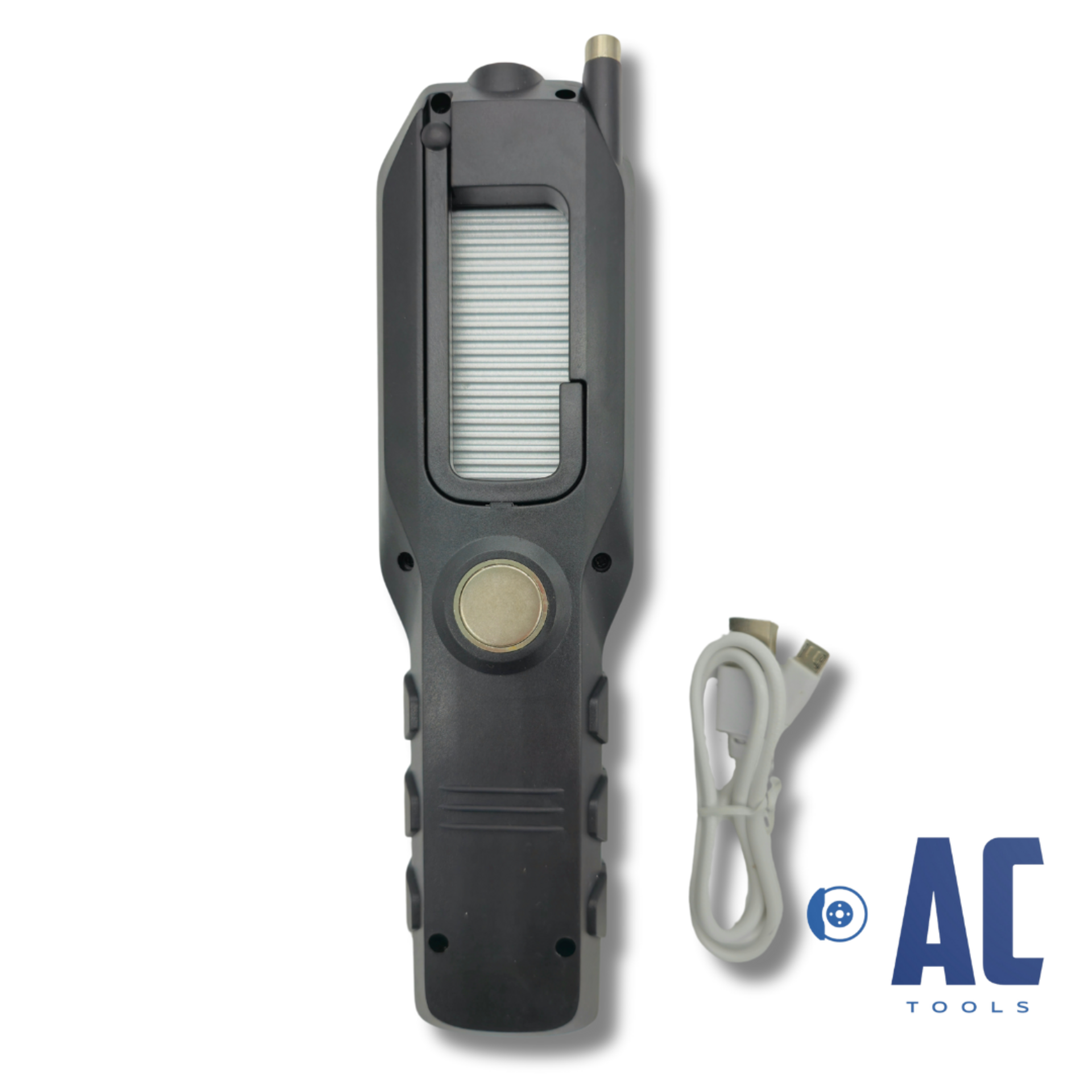 Linterna LED a batería para uso profesional o doméstico, recargable, con imán. - 4