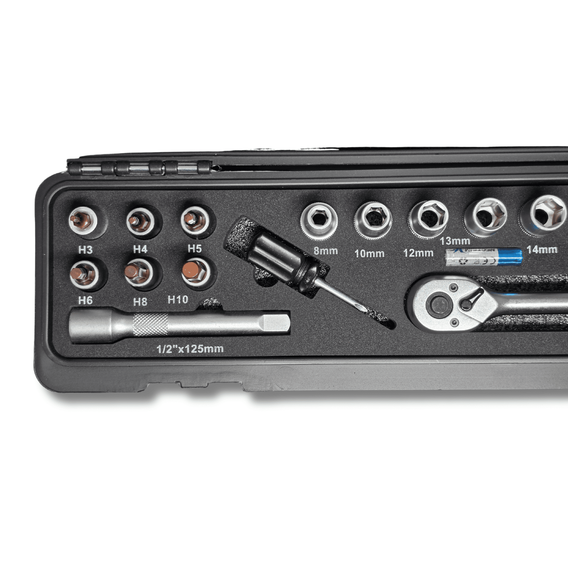 Llave Dinamométrica Digital Profesional 1/2” 4-135Nm Reversible con Pantalla LCD - 2