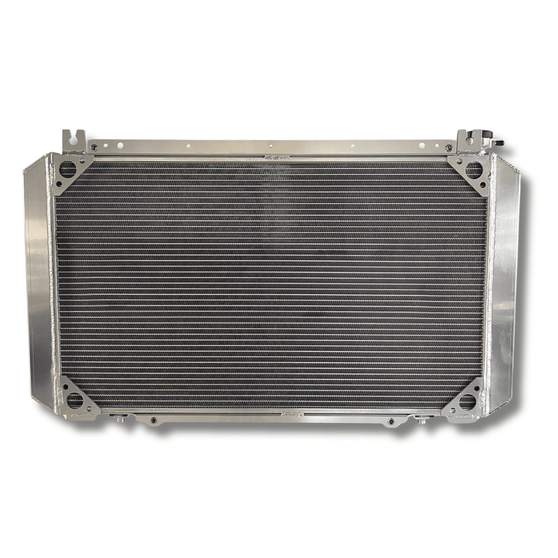 Radiador Sobredimensionado Aluminio 3 Vías para Nissan Patrol GR Y60 RD28 RD28T - 4