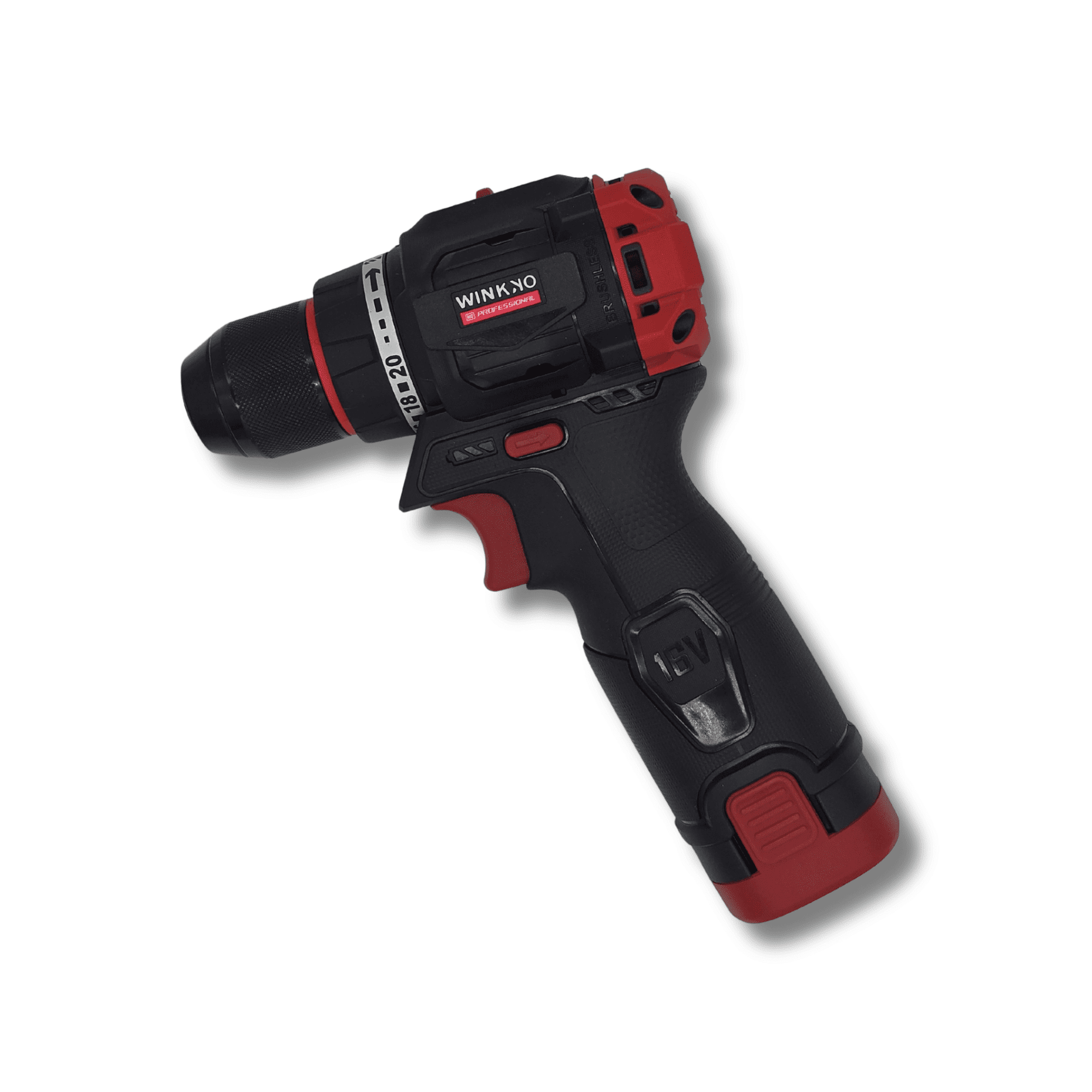 Mini Atornillador Profesional 16V Brushless Compacto 55Nm + 2 Baterías y Maletín - 5