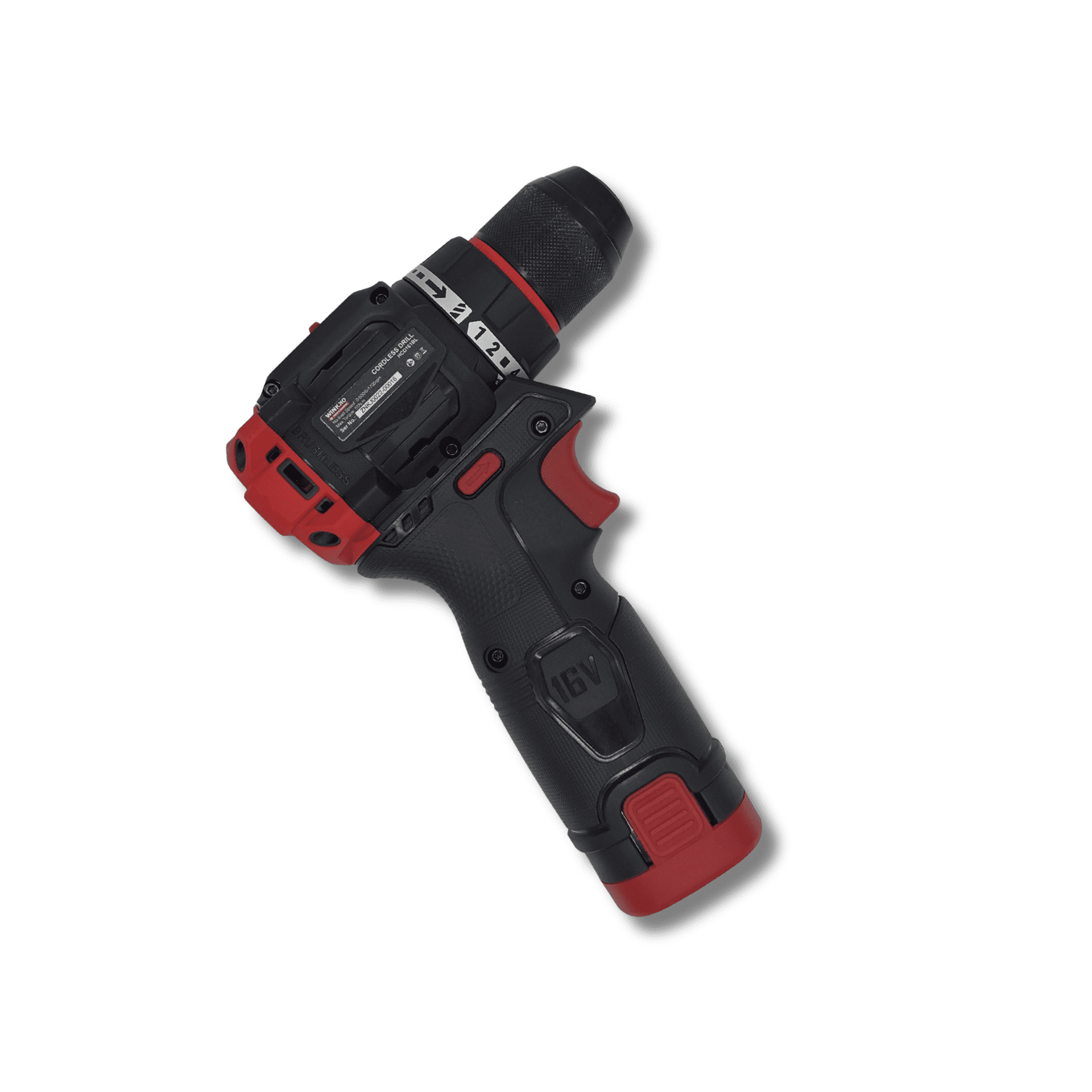 Mini Atornillador Profesional 16V Brushless Compacto 55Nm + 2 Baterías y Maletín - 3