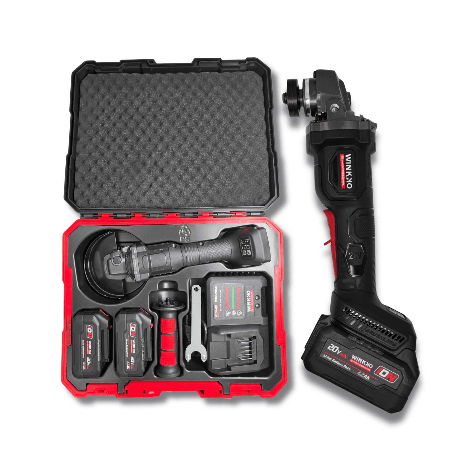 Radial Profesional 20V 4.0Ah M14 125mm con Sensor Giroscópico Anti Kick-Back - 1