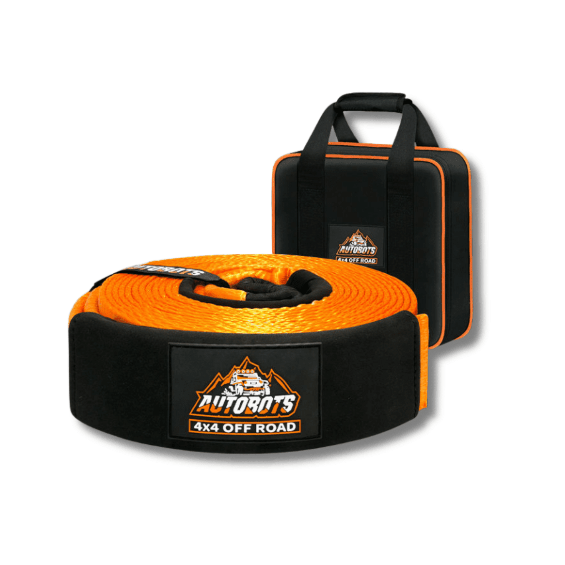 Eslinga de Rescate 4x4 Reforzada 9,5m x 7,6cm - 35.000 lb (16T) 16000kg Offroad - 1