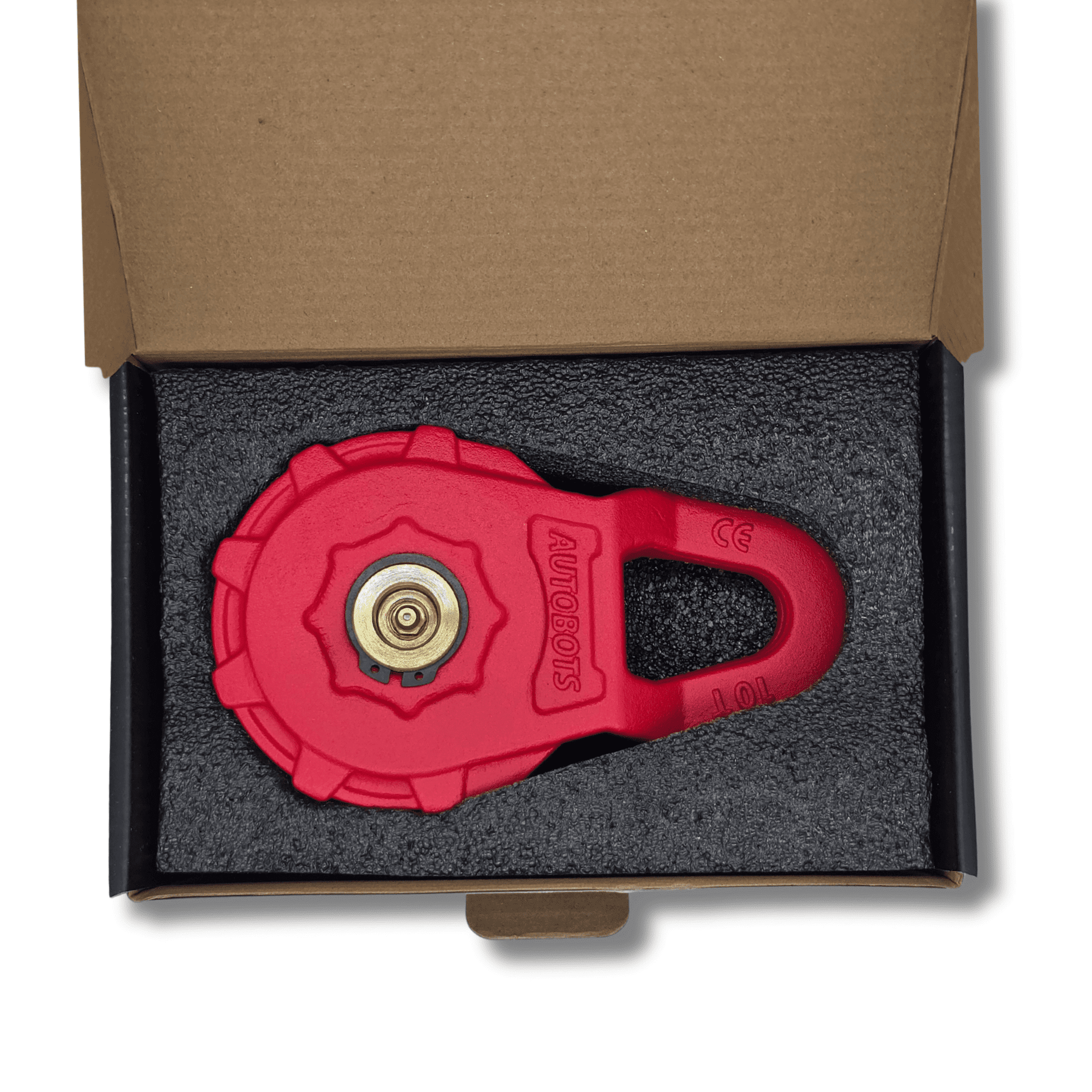 Polea de reenvío forjada para winch 10T (22.000 lbs) para cable acero o plasma - 3