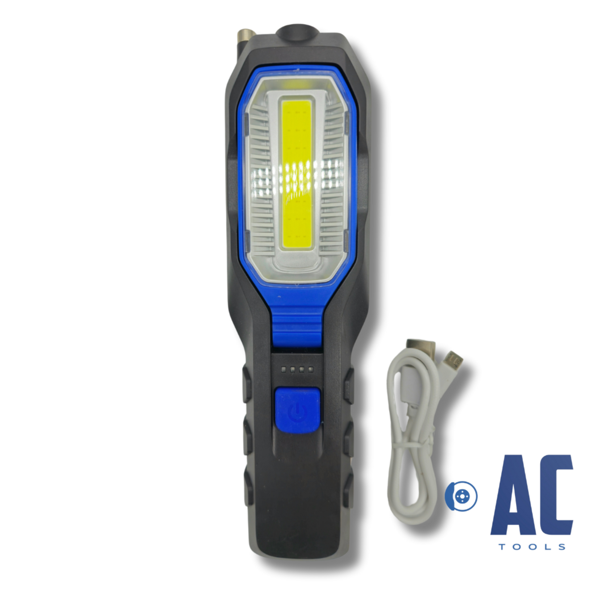 Linterna LED a batería para uso profesional o doméstico, recargable, con imán. - 3