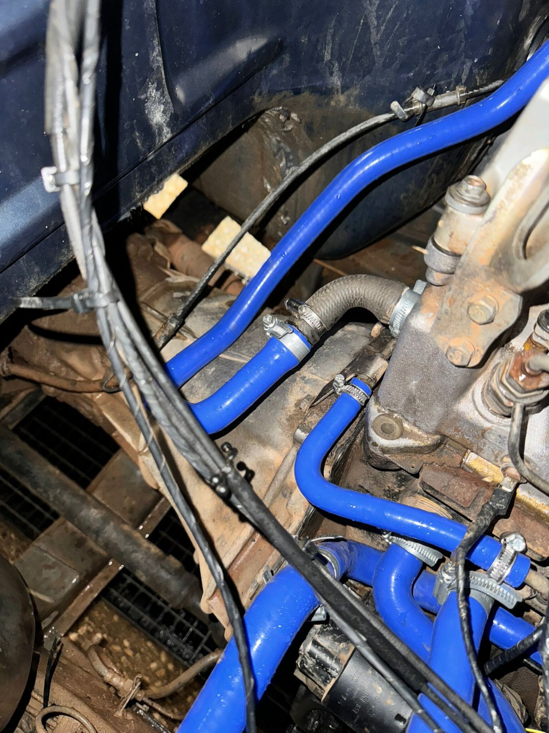 Kit Completo Manguitos de Agua Refrigerante para Nissan Patrol k260 RD28 RD28T - 4