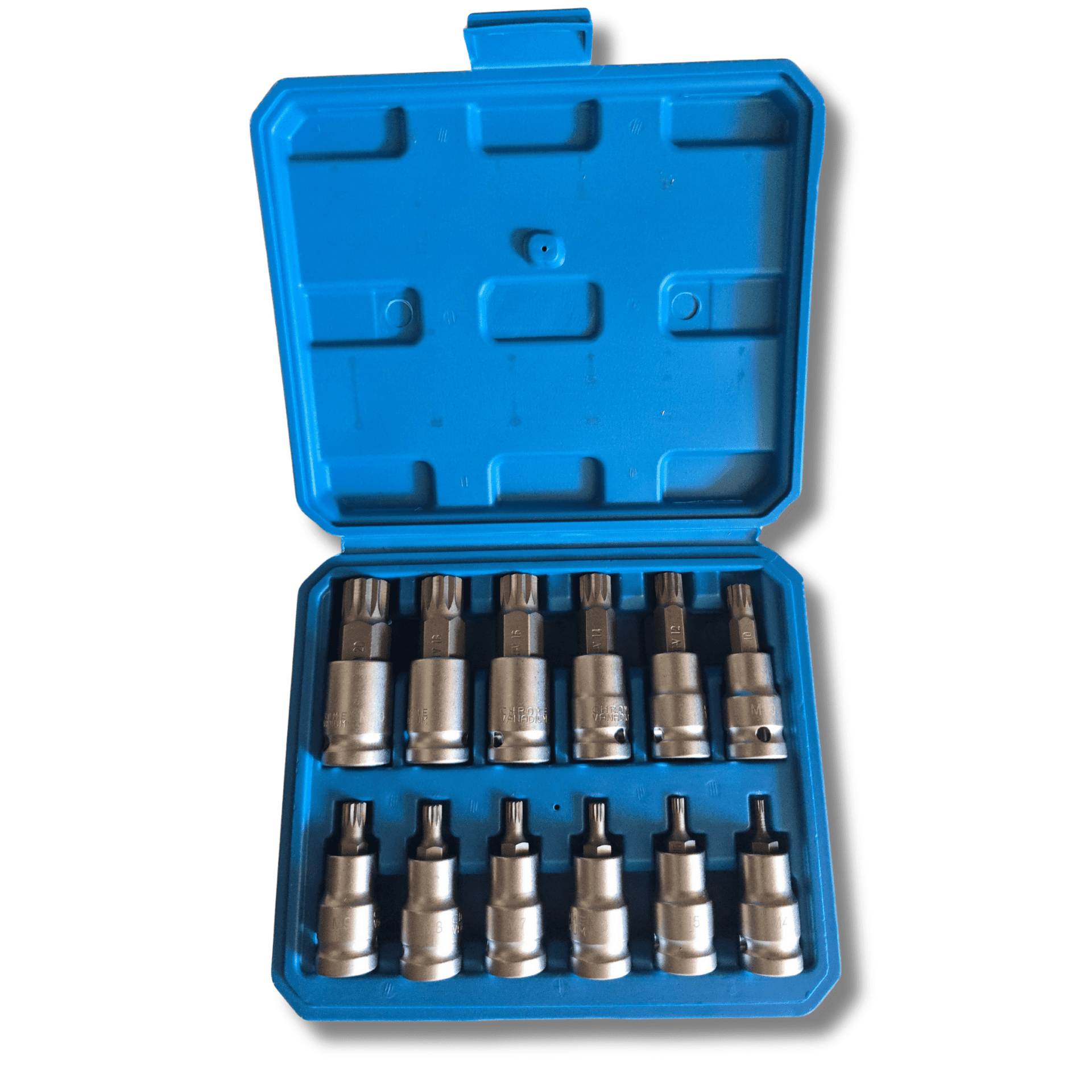 Maletín juego 12 llaves XZN - SPLINE M4-M20 CRV - 1