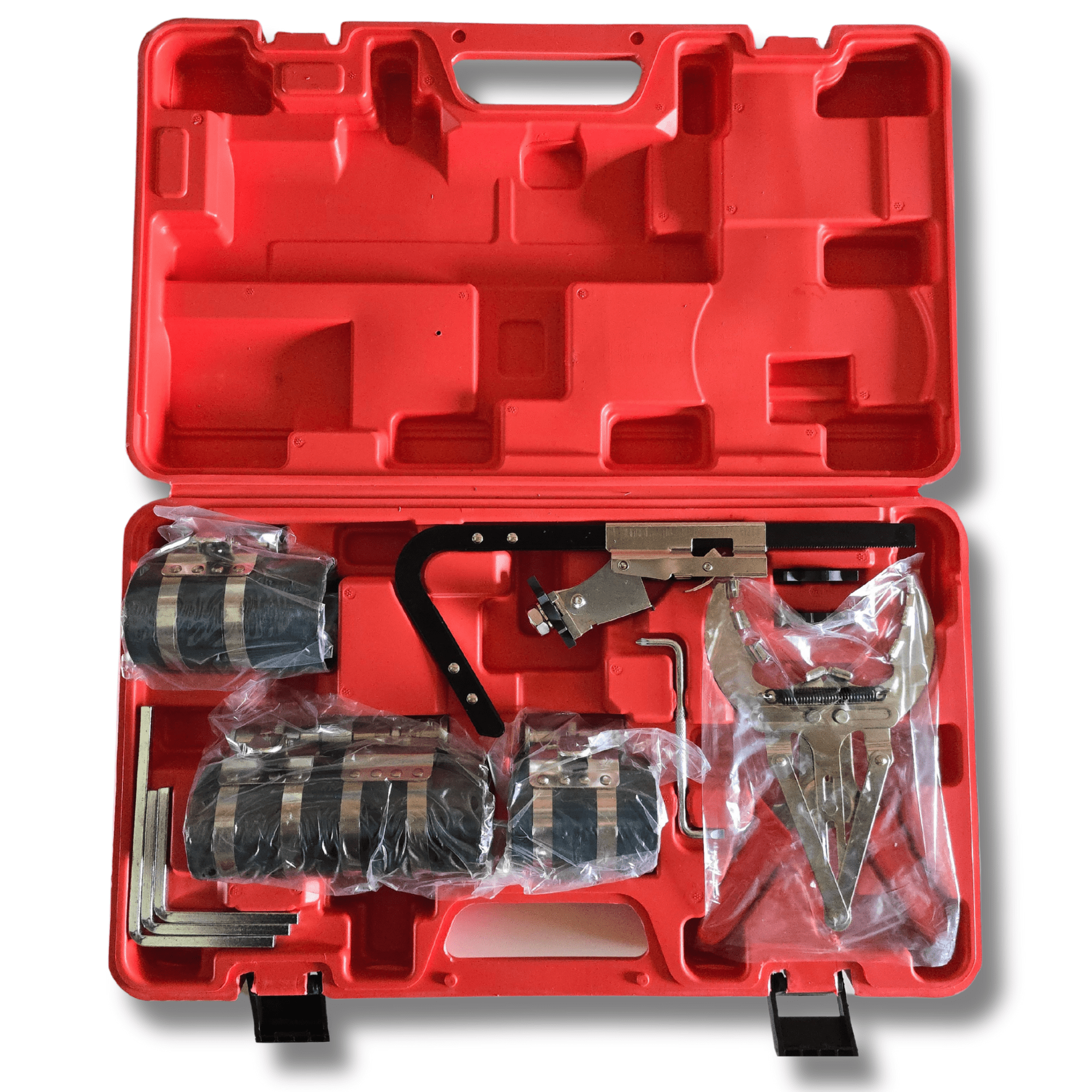 JBM Compressore Per Fasce Pistone - Diametro 53-175mm - Modello 52696 - Utensile Da Officina