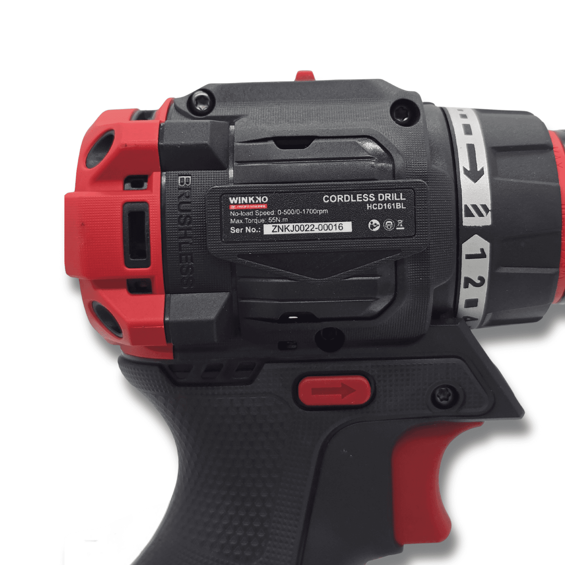 Mini Atornillador Profesional 16V Brushless Compacto 55Nm + 2 Baterías y Maletín - 7